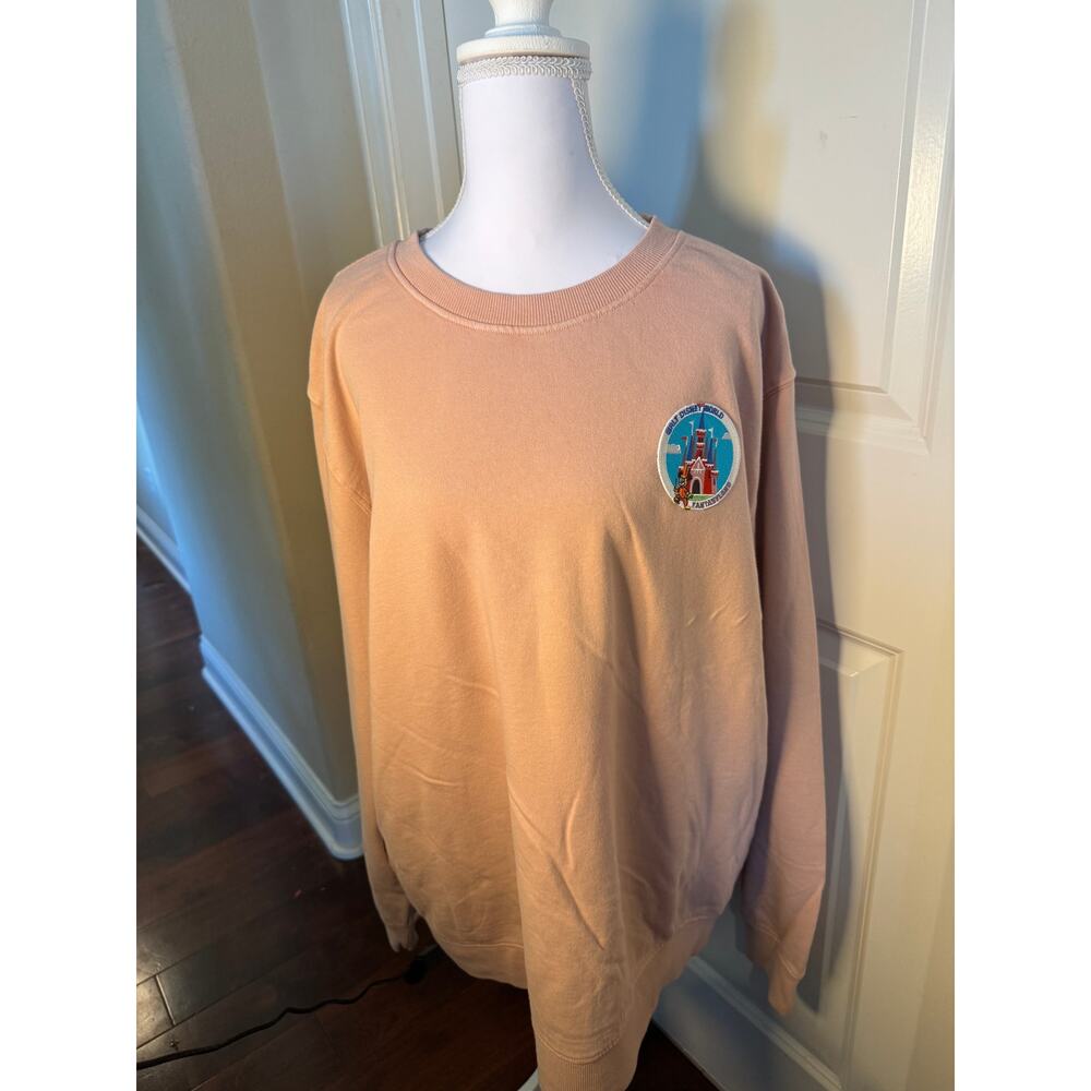 Disney Magic Kingdom Custom Made Patch Sweatshirt… - image 2